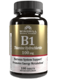 Vitamin B1 (Thiamine) 100 mg Tablets 100ct