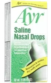 Ayr Saline Nasal Drops 1.69 oz