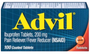 Advil Ibuprofen Pain Reliver & Fever Reducer Tablets 100 ct