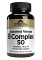 Windmill Sustained Release B Complex 50 Tablets 60ct
