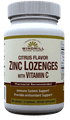  Windmill Zinc Lozenges with C Citrus Flavor 60ct