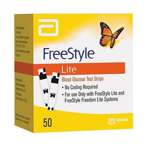 Freestyle Lite 50ct Retail Test Strips