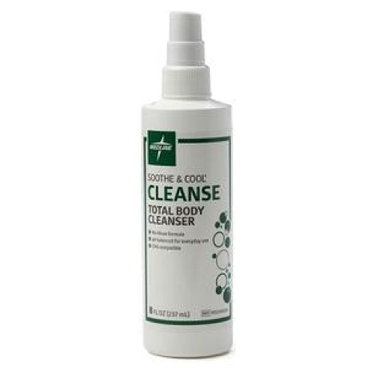Soothe And Cool No Rinse Total Body Cleanser 8 Oz.