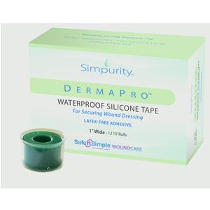 Waterproof Silicone Tape for Securing Wound Dressing (Latex Free