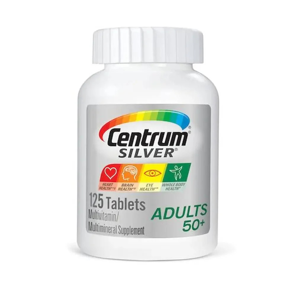 Centrum Silver Adult 50+ Tablets 125 ct