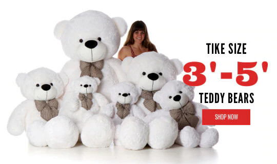 shop by size teddy bears