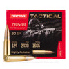 Norma Tactical 7.62x39mm 124GR FMJ Brass Cased Centerfire Rifle 20 Rounds