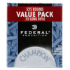 Federal 745 Champion Training 22LR 36 GR HP 525 Rounds