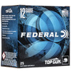 Federal TG1275 Top Gun 12 Gauge 2.75&quot; 1 1/8 oz 7.5 Shot 25 Rounds