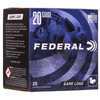 Federal H2006 GameShok Game Load 20 Gauge 2.75&quot; 6 Shot 25 Rounds