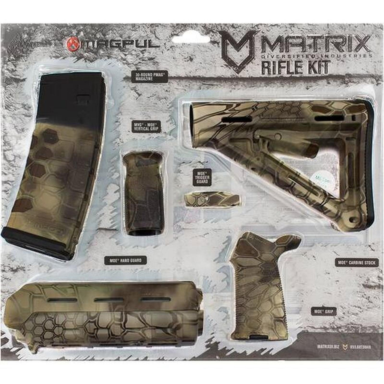 Matrix Diversified Industry AR15 Magpul Furniture Kit MilSpec