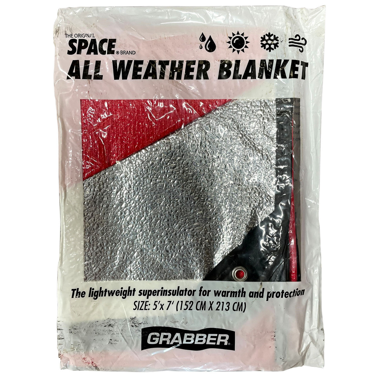 アウトドア寝具 Grabber All Weather Blanket 5x7 Amazon.com : Grabber - The Original Space Brand All Weather