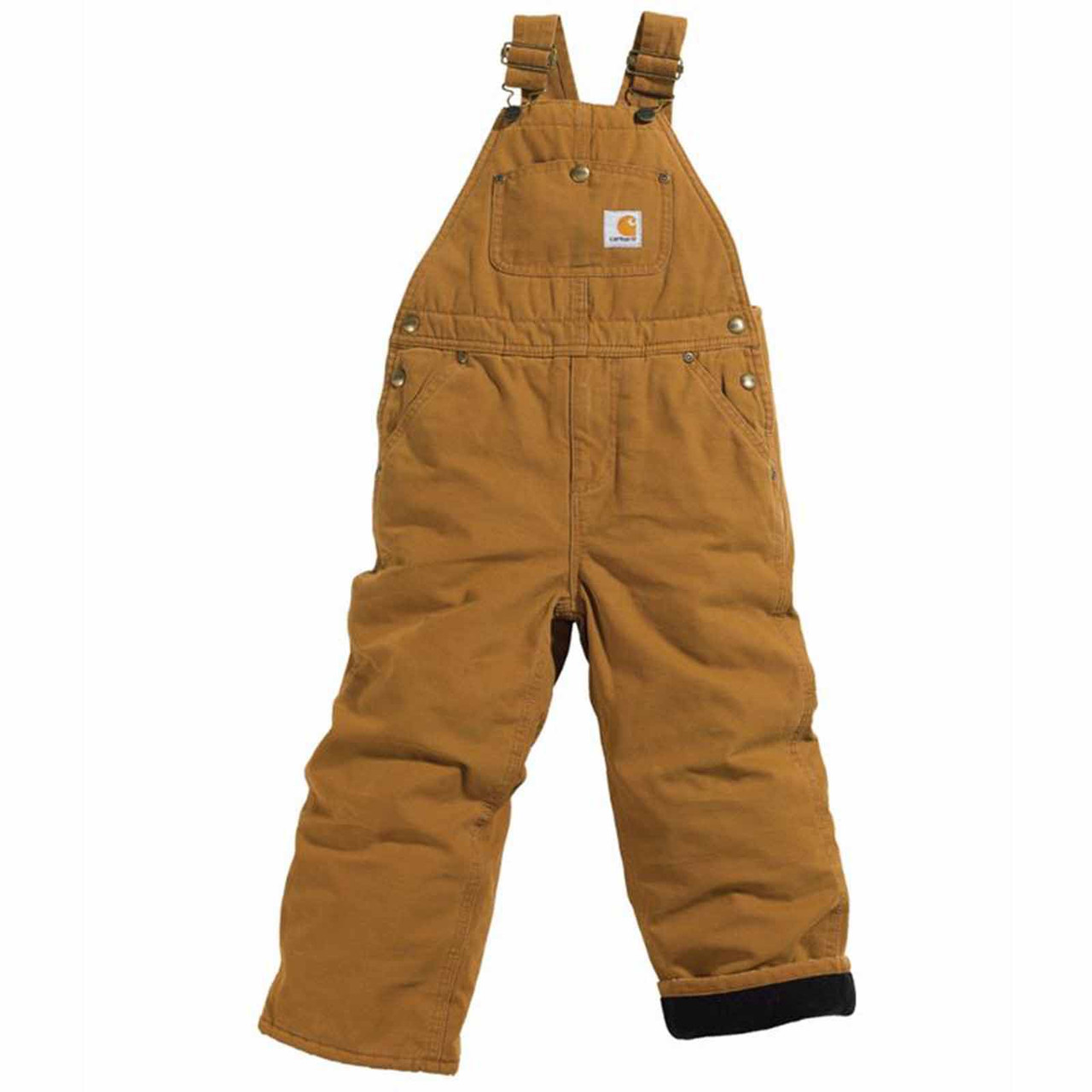 Carhartt® キッズ Duck Bib Overall Lined Carhartt Kid's Duck Bib Overall/ Quilt Lined - Sportsman