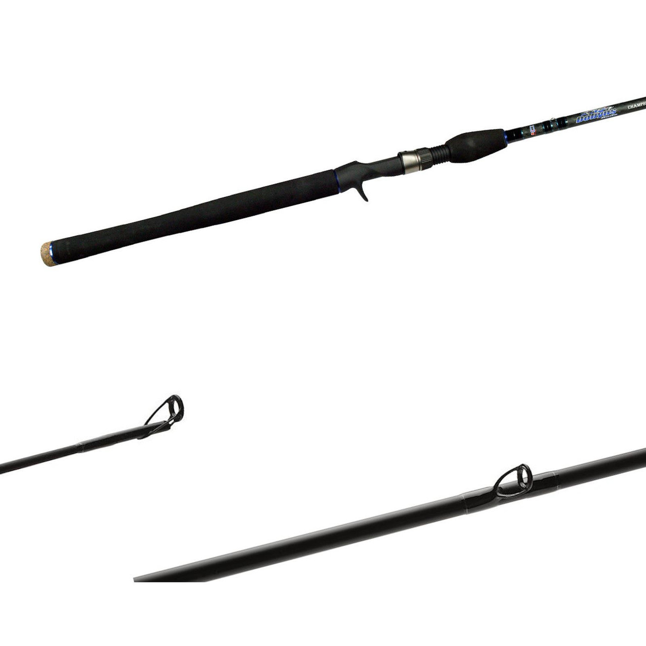 dobyns champion xp split grip casting rods DOBYN'S 7'0" / 1 PC / 8-14 LB LINE Weight/Medium Fast Action/Split Handle, Baitcasting Rods Fuji Alconite guides Dobyns Rods- CHAMPION XP Series