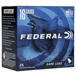 Federal H16075 GameShok Upland 16 Gauge 2.75&quot; 1 oz 7.5 Shot 25 Rounds