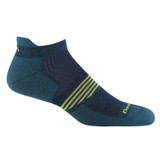 Darn Tough Men's No Show Running Sock Teal XL