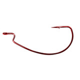 Offset EWG Worm Hook Red 3/0 25pk
