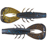 Rapala CrushCity Cleanup Craw Black Blue Green Pumpkin 3 1/2 in.