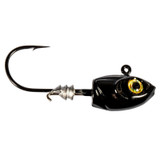 Z-Man Micro Shad Headz Black 1/16 oz.