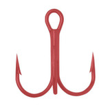 VMC 9651 Short Shank Treble Hooks Tin Red 1 7