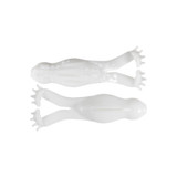 Z-Man Goat ToadZ Soft Baits White 4 in.