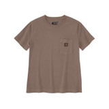 Carhartt Women's Irvine Relaxed T-Shirts S Stone Brown Heather