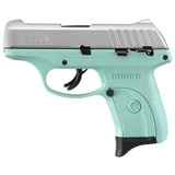 Ruger Ec9s 9mm 3.12 7rd Aluminum Cerakote/Turquoise