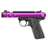 Ruger Mark IV 22/45 Lite 22LR Magenta Anodized with Threaded Barrel
