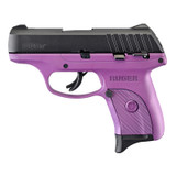 Ruger EC9S Purple Cerakote Compact 9MM 3.1" Barrel Thumb Safety Fixed Sights 7rd Mag