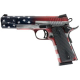 Citadel M-1911 with Ammo Can 45 ACP 5" Barrel Black G10 Grip American Flag Cerakote Slide 8rd
