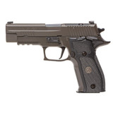 Sig P226 Full Size Legion *MA Compliant* Single/Double 9mm 4.4" Black Grip Gray PVD Stainless Steel 10rd