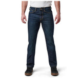 5.11 Men's Defender-Flex Straight Jean, Dark Wash Indigo, W30 L30