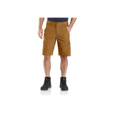Carhartt Mens Rugged Flex Relaxed Fit Ripstop Cargo Work Short 11 Inch Carhartt Brown W33