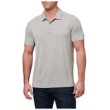 5.11 Men's Paramount Short Sleeve Polo 2.0, Titan Gray Heather, Small