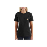 Carhartt Womens Workwear Pocket Short Sleeve T-Shirt Black Large Regular