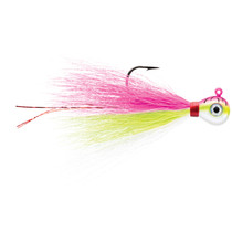 VMC Bucktail Jig Pink Fire UV 1oz