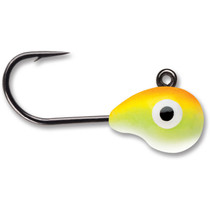 VMC Tungsten Tubby Jig 2PK Orange Chartreuse Glow 1/16oz