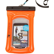 Geckobrands Waterproof Float Phone Bag- Orange