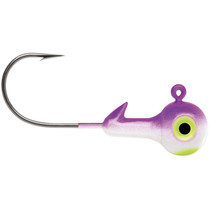 VMC Hard Ball Jig 4PK Purple Albino 1/8oz