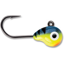 VMC Tungsten Tubby Jig 2PK Glow Hot Perch 1/32oz