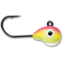 VMC Tungsten Tubby Jig 2PK Pink Chartreuse Glow 1/32oz