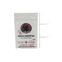 Fishing Addiction Panfish Slammer Rig Red Hooks