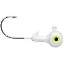 VMC Hard Ball Jig 4PK White 1/4oz