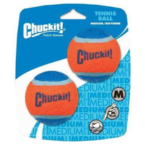 CHUCKIT! 74023 TENNIS BALL MEDIUM  2PK