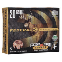 Federal Premium Freight Train 20 GA-2.75" Slug 5 Rounds
