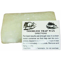 Trapping Trap Wax, White, 1lbs