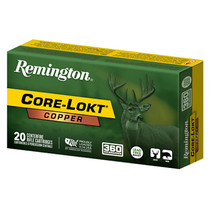 Remington 360 Buckhammer 160 Grain Core-Lokt Copper 20 Rounds
