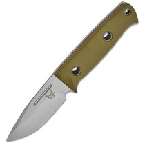 Benchmade Fixed Mini Bushcrafter Drop Point Olive Drab Green