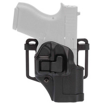 Blackhawk 410568BK-L Serpa CQC Holster w/ Paddle Matte Glock 43 Black LH