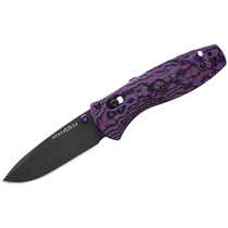 Benchmade Gold Class Mini Barrage AXIS-Assisted Folding Knife 2.91" S90V  Purple Haze, 585BK-251